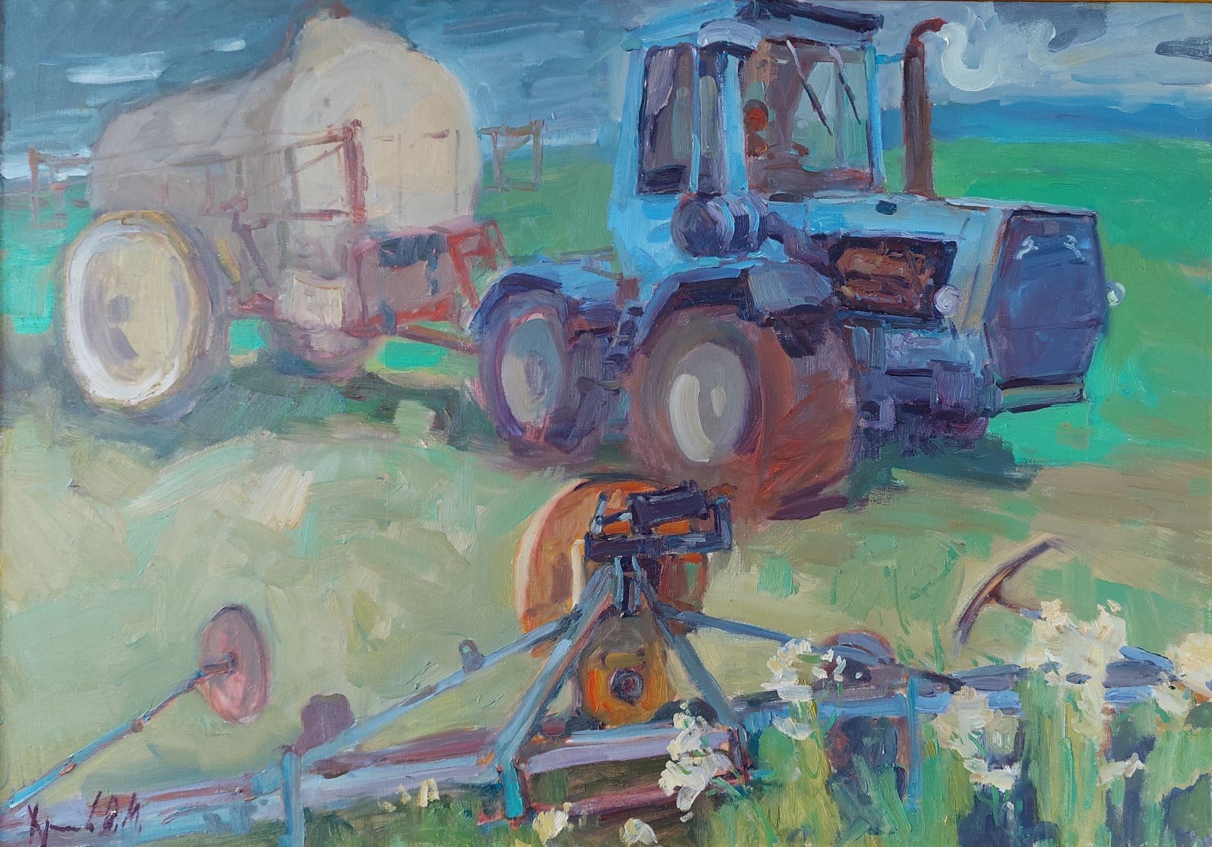 Oleksandr Khrapachov, In the field_ Oleksandr Khrapachov, In the field_