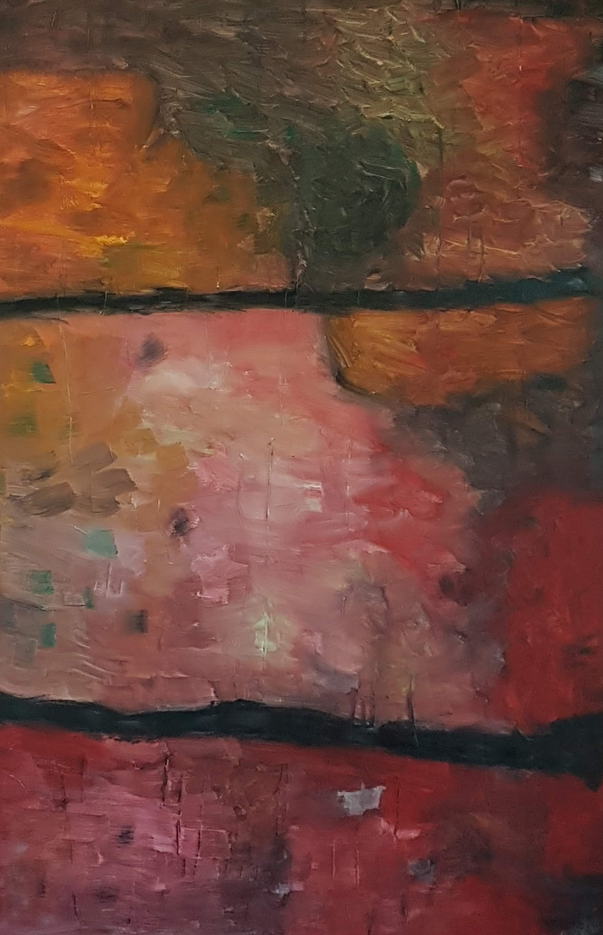 Dondi Schwartz, Calm Red Abstract Dondi Schwartz, Calm Red Abstract