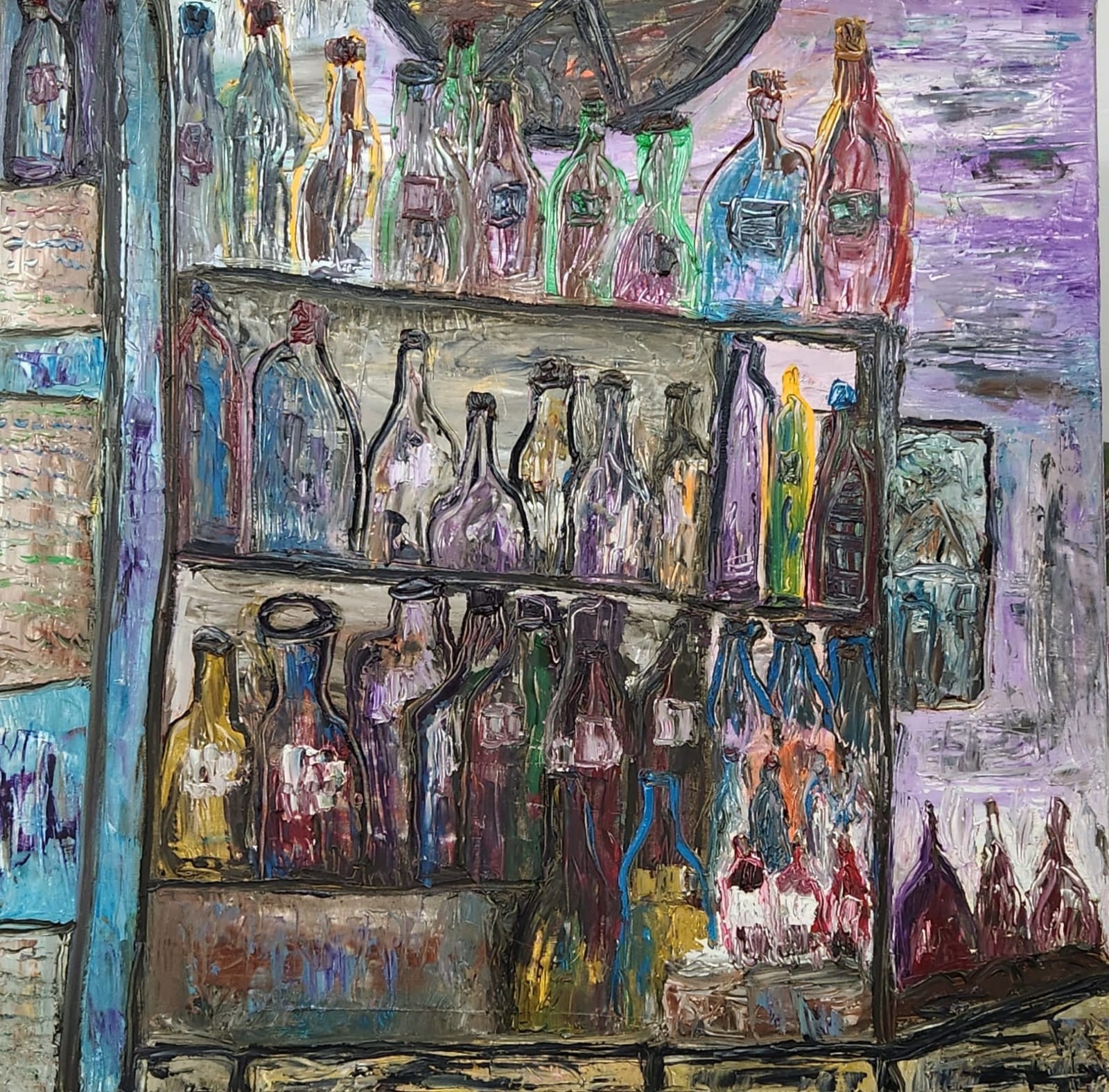 Dondi Schwartz, Bottles in Old Jaffa Dondi Schwartz, Bottles in Old Jaffa