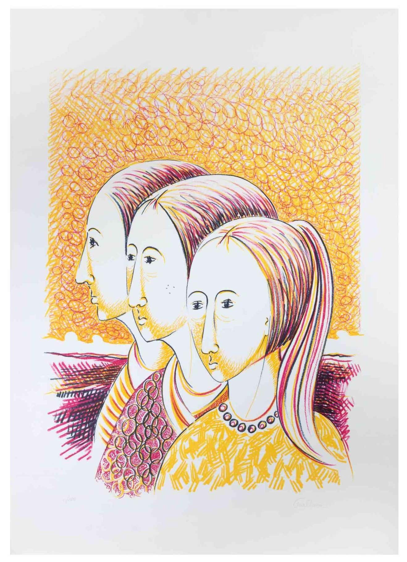 Alberto Cavallari, Three Girls Alberto Cavallari, Three Girls