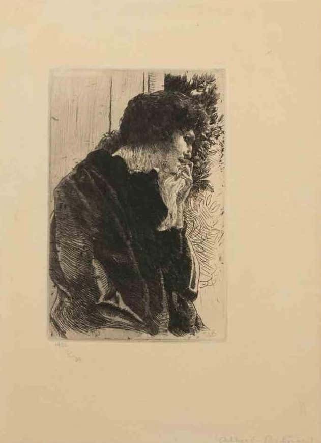 Albert Besnard, Sadness Albert Besnard, Sadness