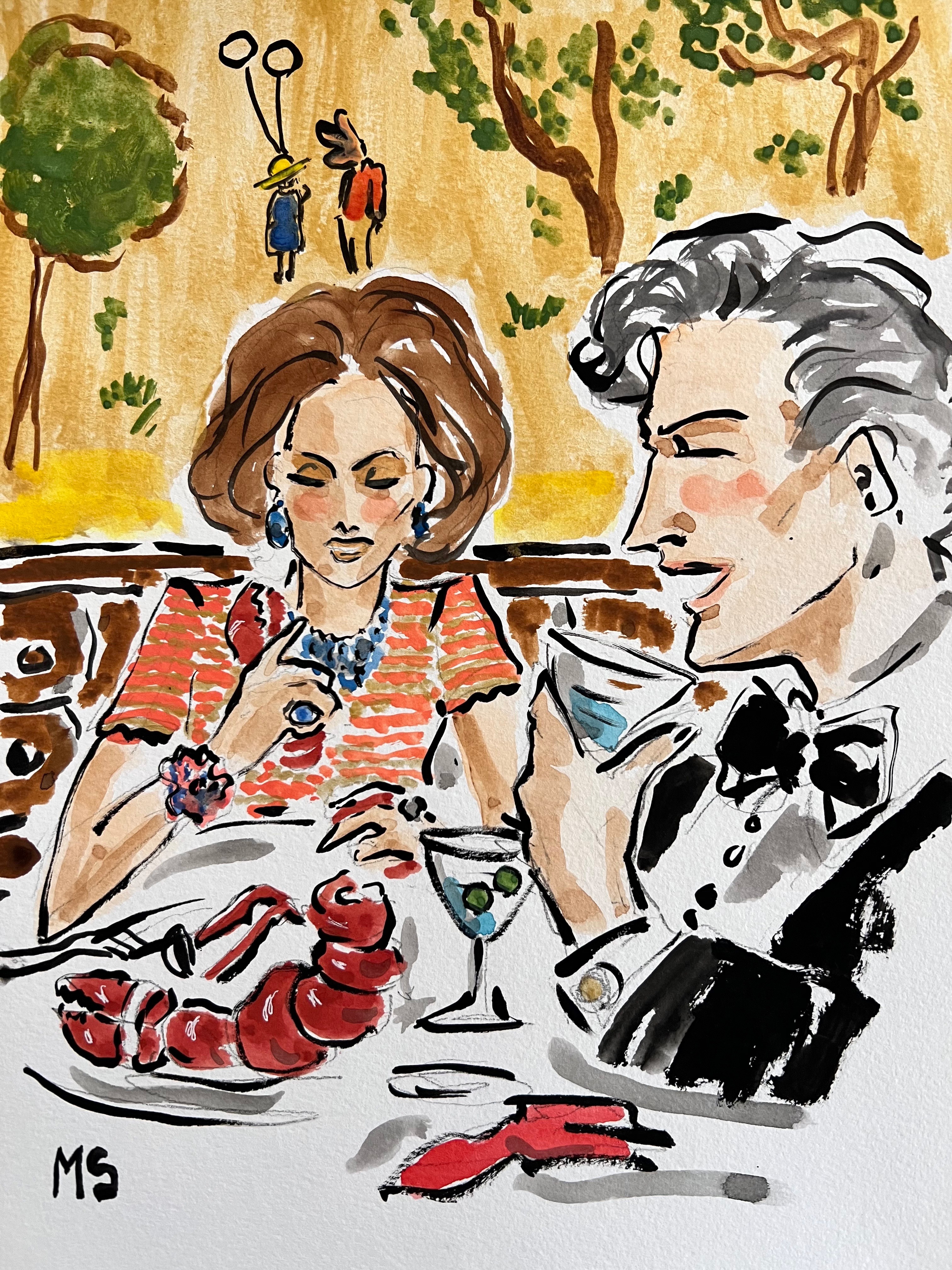 Manuel Santelices, Lobster dinner at the Carlyle Manuel Santelices, Lobster dinner at the Carlyle