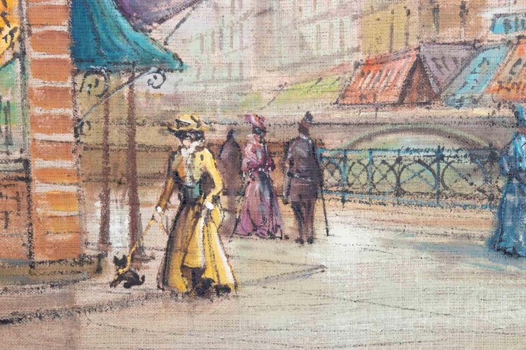 ▷ Paris et la Belle Epoque by Roberto Regalier, 1950