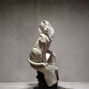 Adorable Sphinx Sculpture