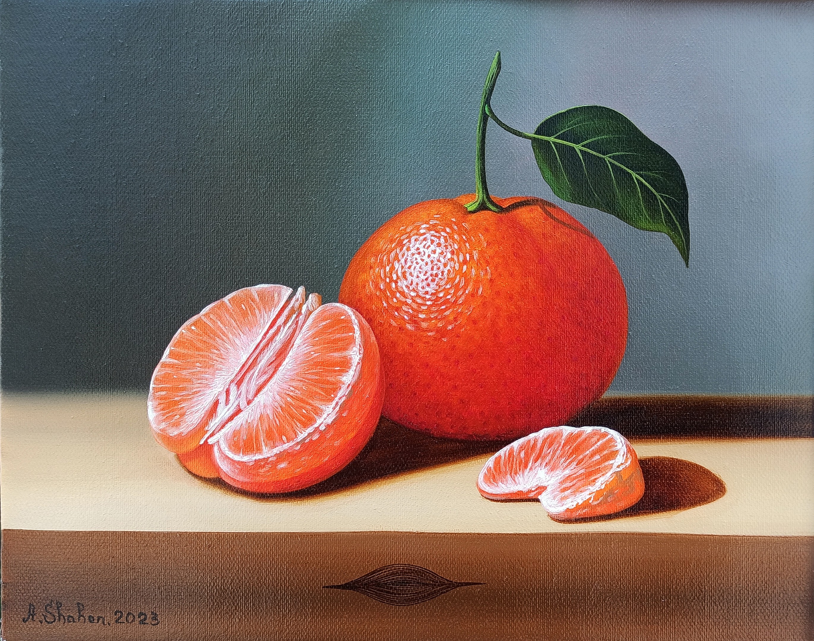 Shahen Aleksandryan, Still life - mandarin Shahen Aleksandryan, Still life - mandarin