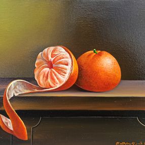 Painting, Still life - mandarin, Sergey Miqayelyan
