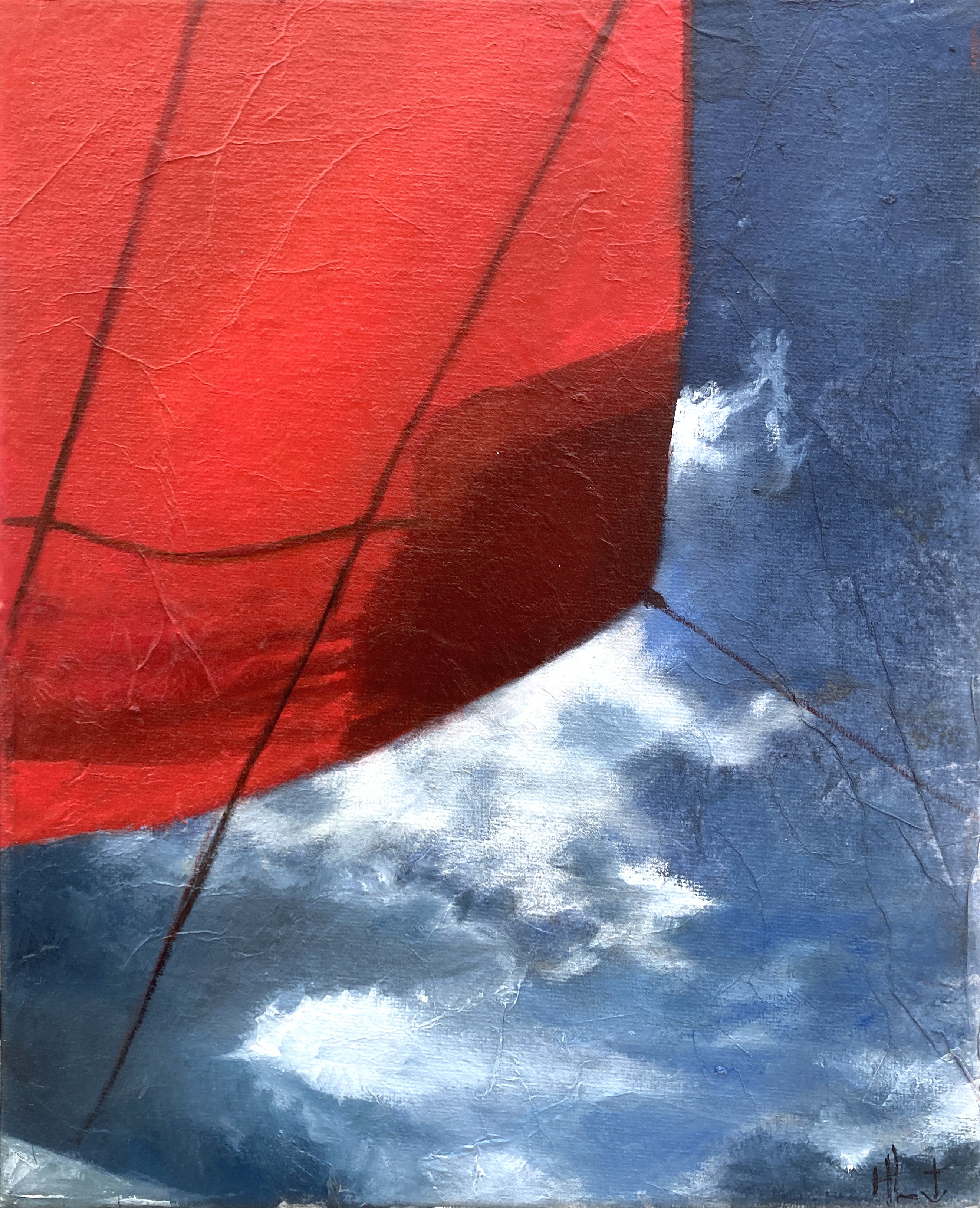 Hélène Legrand, Les voiles rouges Hélène Legrand, Les voiles rouges