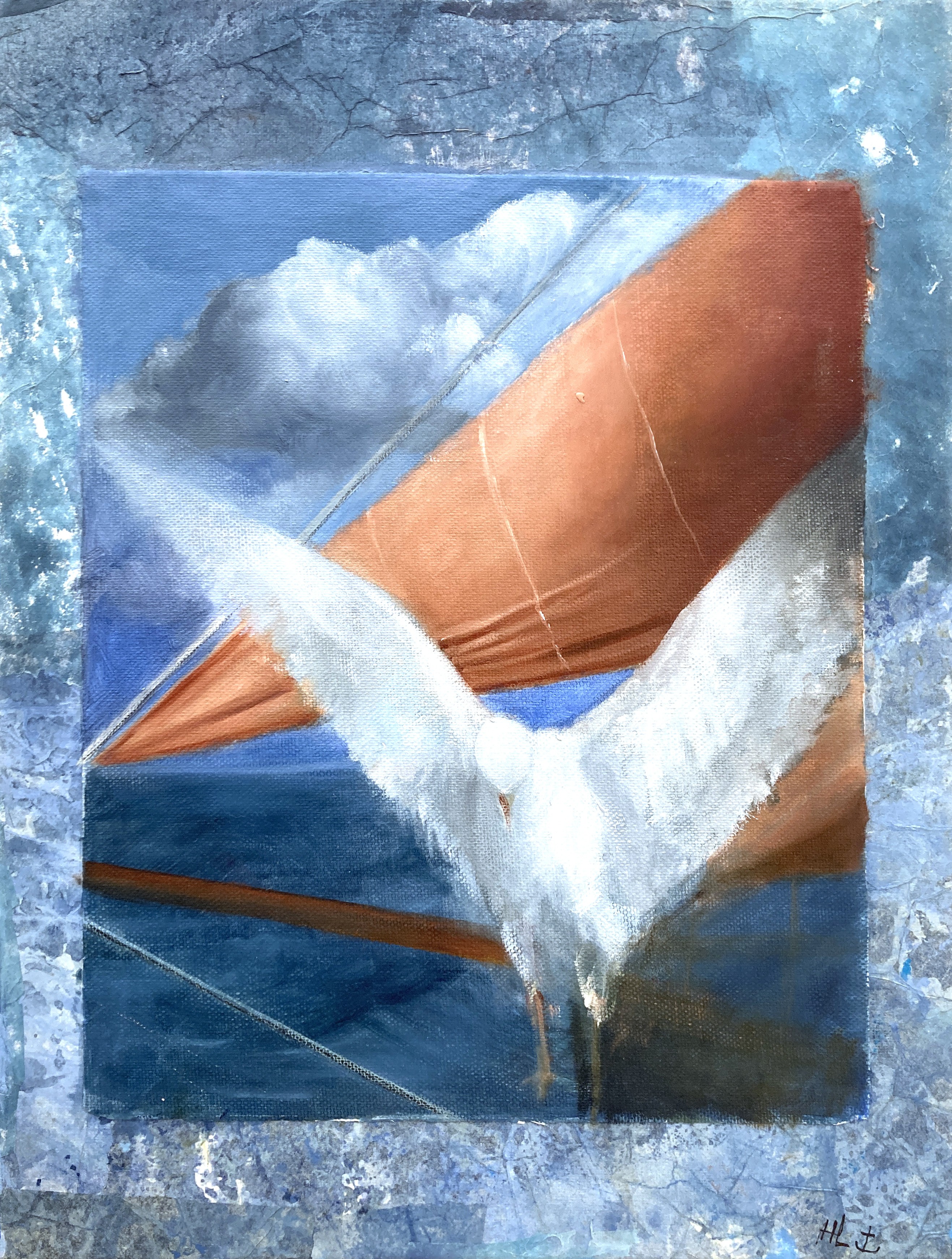 Hélène Legrand, La voile orange Hélène Legrand, La voile orange