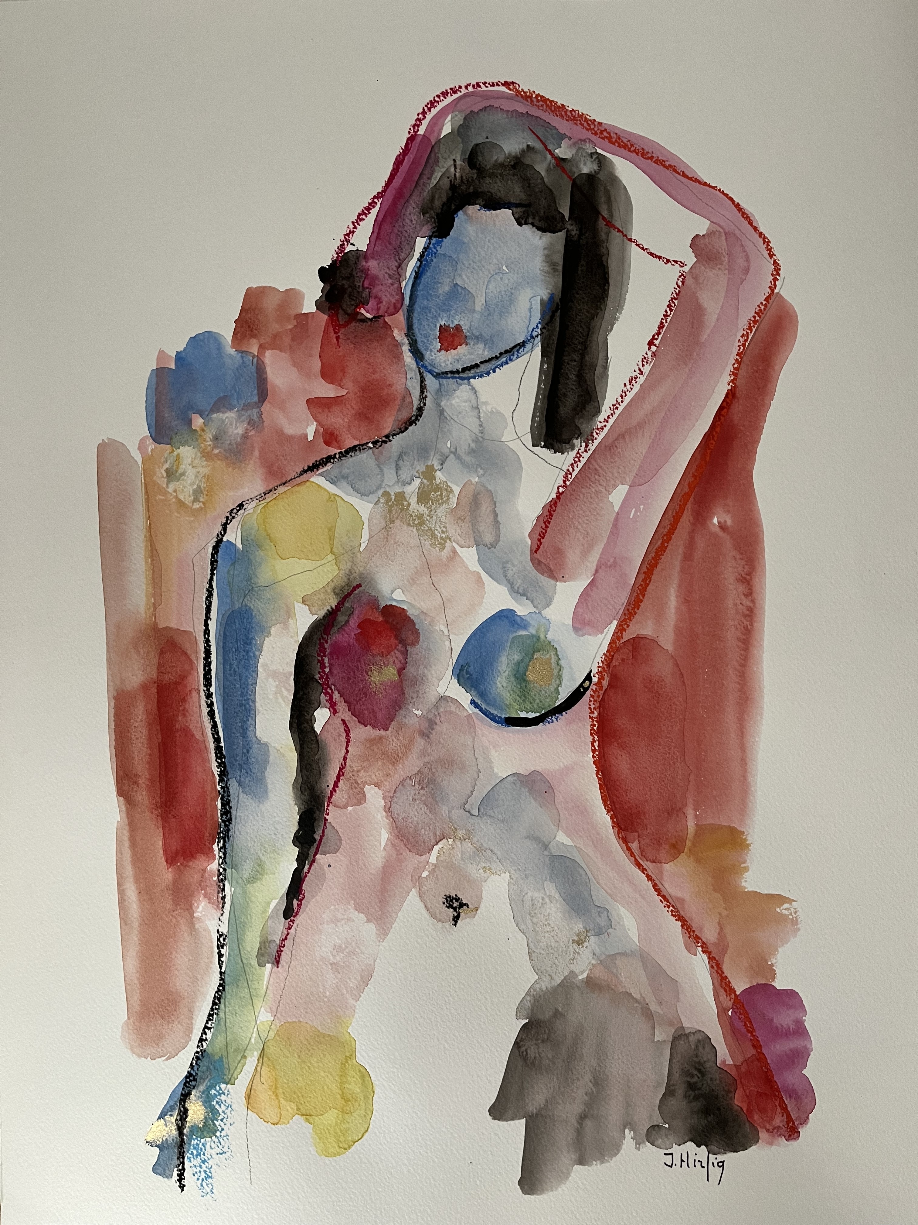 Isabelle Hirtzig, Red kiss Isabelle Hirtzig, Red kiss
