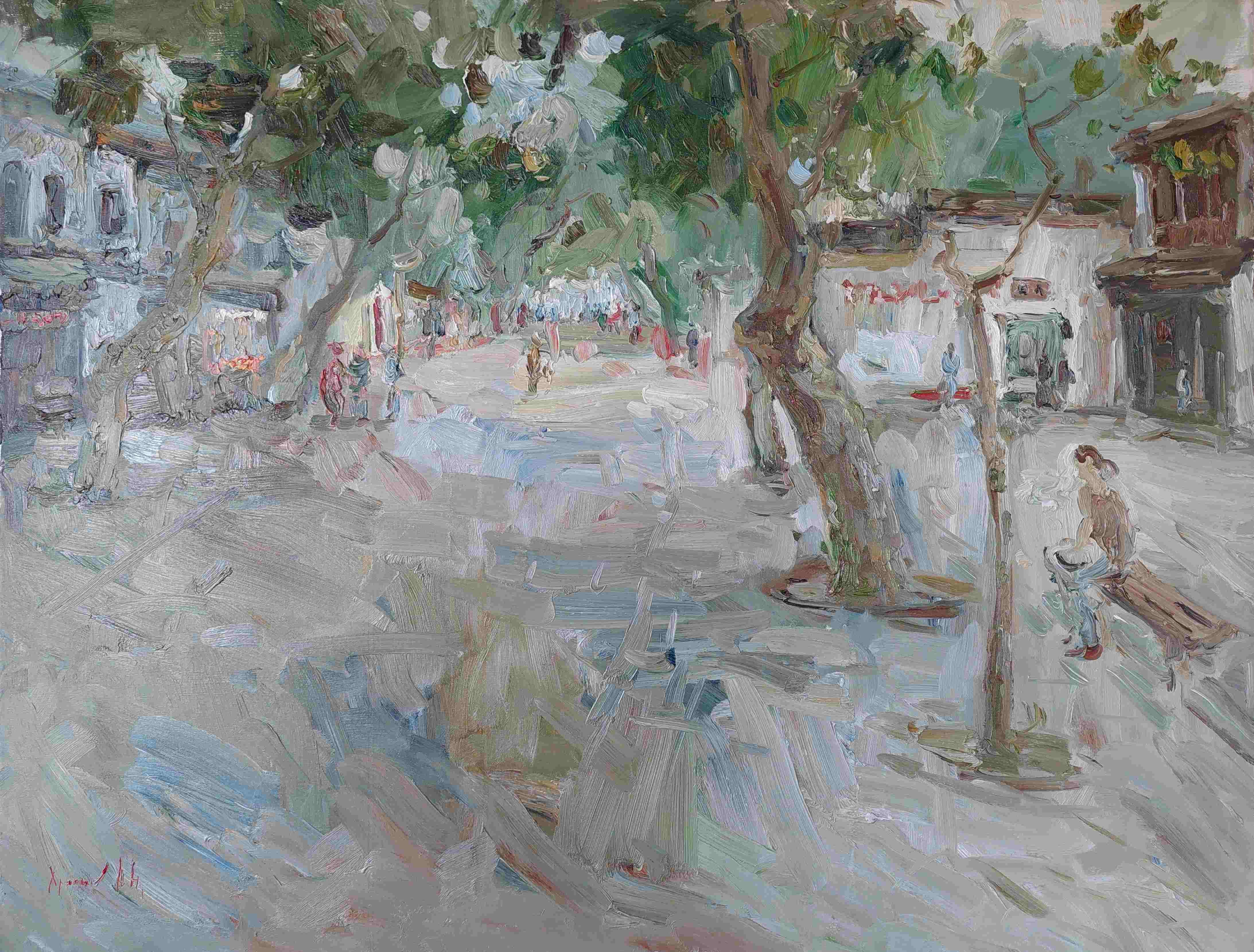 Oleksandr Khrapachov, Street near the park of the modest Official._ Suzhou. PRC Oleksandr Khrapachov, Street near the park of the modest Official._ Suzhou. PRC