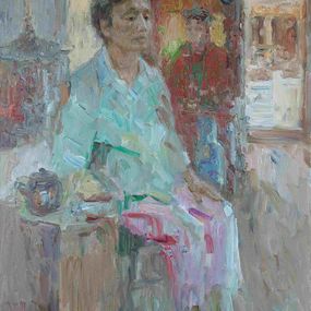 Peinture, Maitreya. Spring. Suzhou, China, Oleksandr Khrapachov