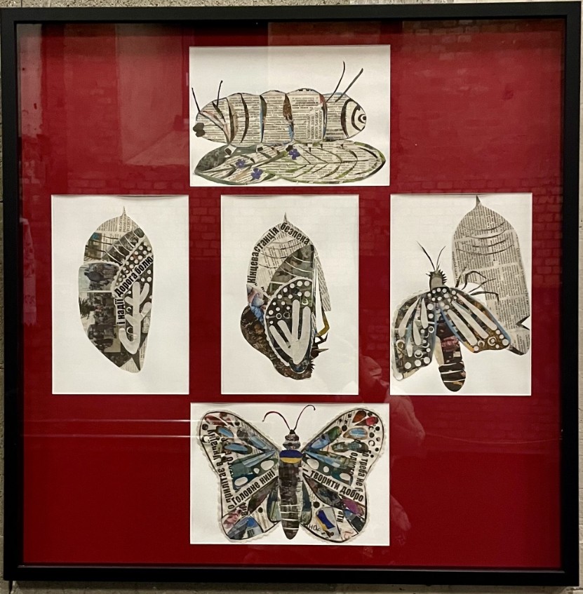 Hélène Litorelle, The butterfly. Road of pain and hope Hélène Litorelle, The butterfly. Road of pain and hope