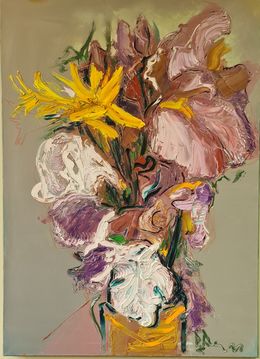 Peinture, Flowers, Roman Dub