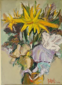 Gemälde, Flowers, Roman Dub