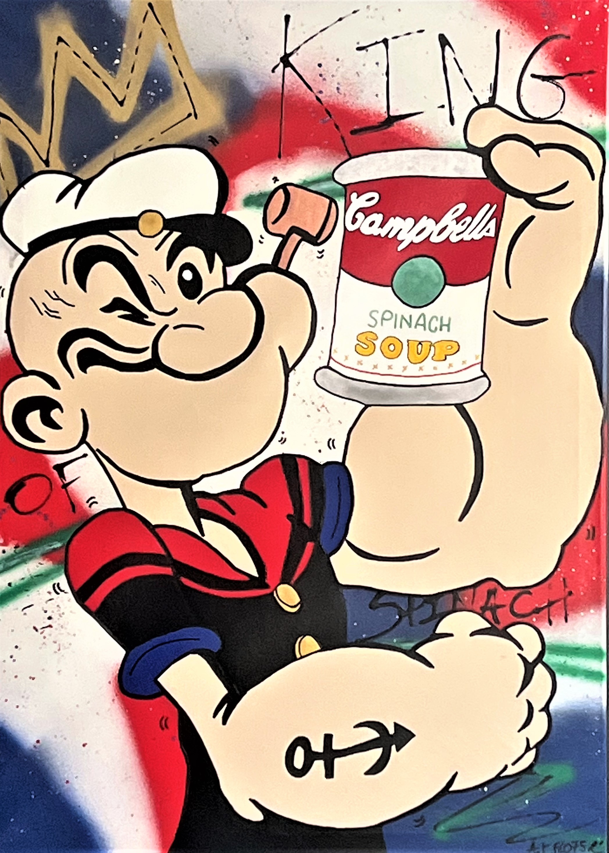 Art_flo75, King of Spinach Art_flo75, King of Spinach