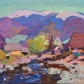 Spring in the village of Negrovets, Alexander Shandor