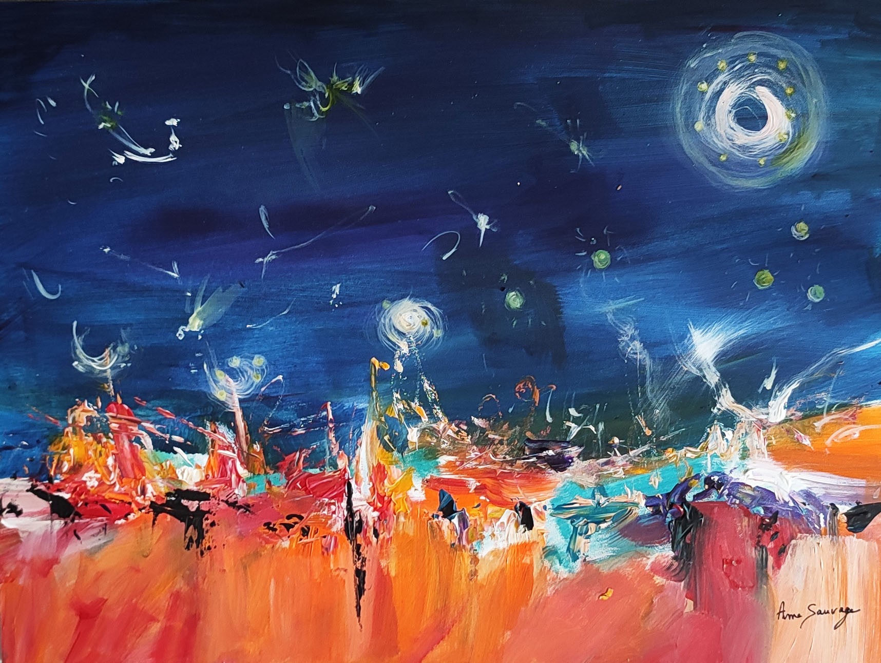 Âme Sauvage, L'œil de la galaxie Âme Sauvage, L'œil de la galaxie