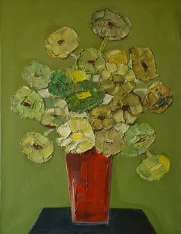 Peinture, Bouquet, Roman Dub