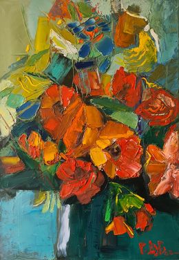 Peinture, Flowers, Roman Dub