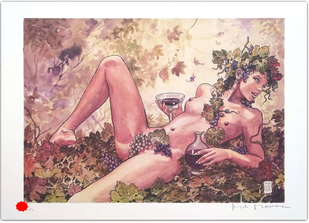 Milo Manara, Bacchus Baccante Milo Manara, Bacchus Baccante
