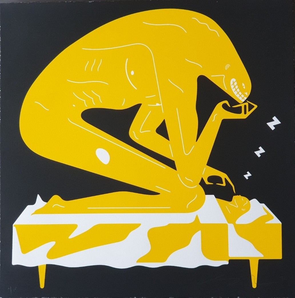 Cleon Peterson, The nightmare (black) Cleon Peterson, The nightmare (black)