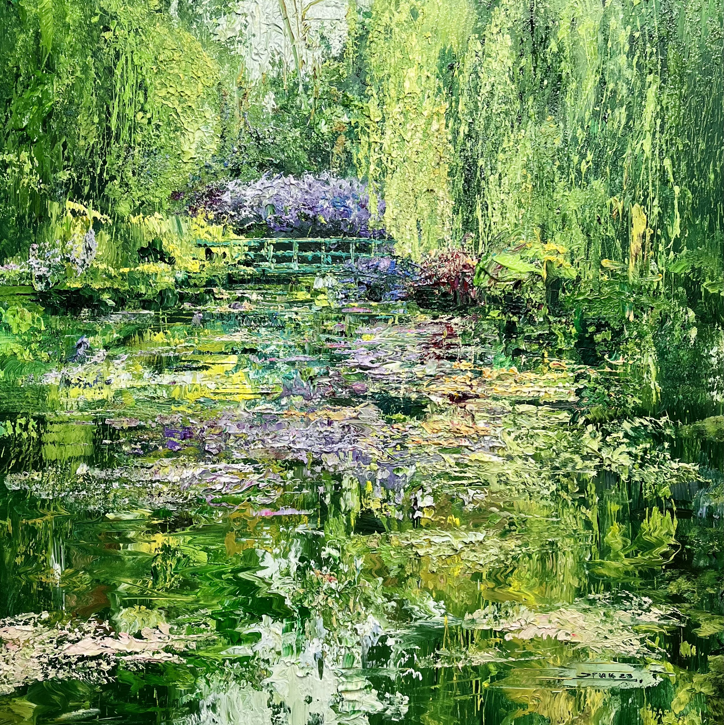 Eric Alfaro, Emerald green pond Eric Alfaro, Emerald green pond