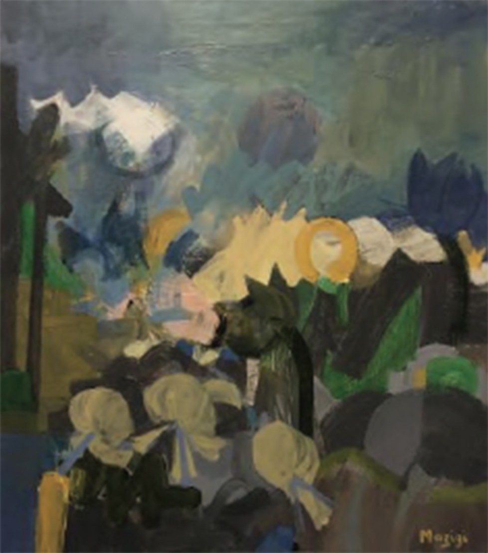 Edgard Mazigi, Un jardin aux fleurs etranges Edgard Mazigi, Un jardin aux fleurs etranges