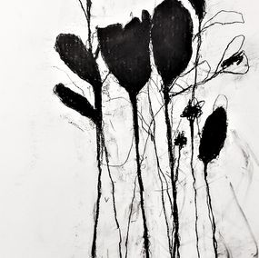 Peinture, In the weeds ink bloom #2, Robert Baribeau