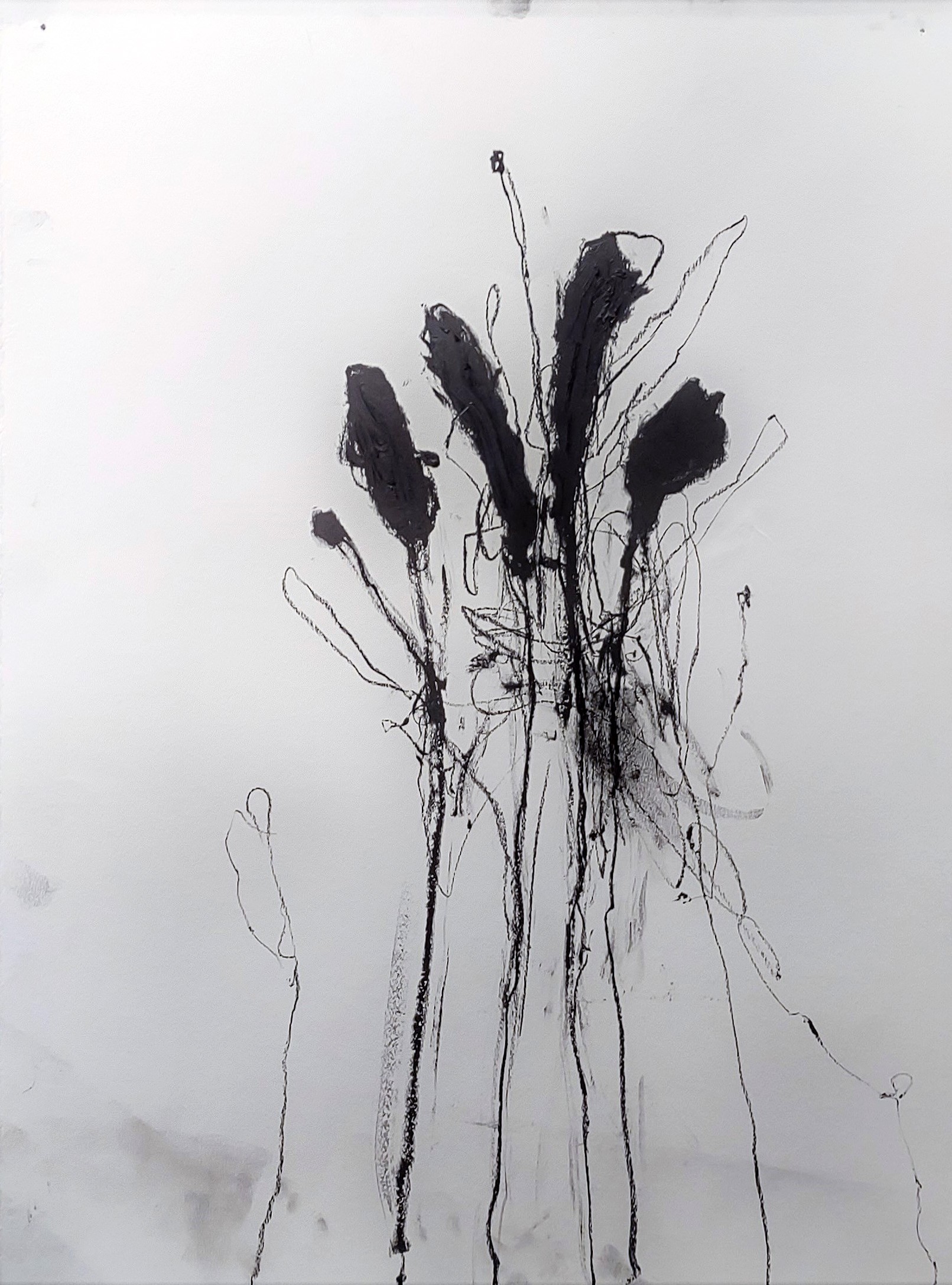 Robert Baribeau, In the weeds ink bloom #4 Robert Baribeau, In the weeds ink bloom #4