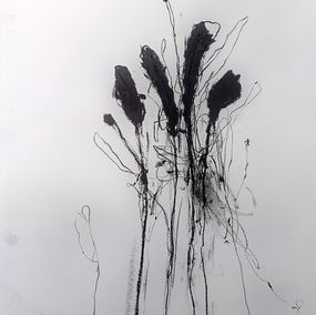 Peinture, In the weeds ink bloom #4, Robert Baribeau