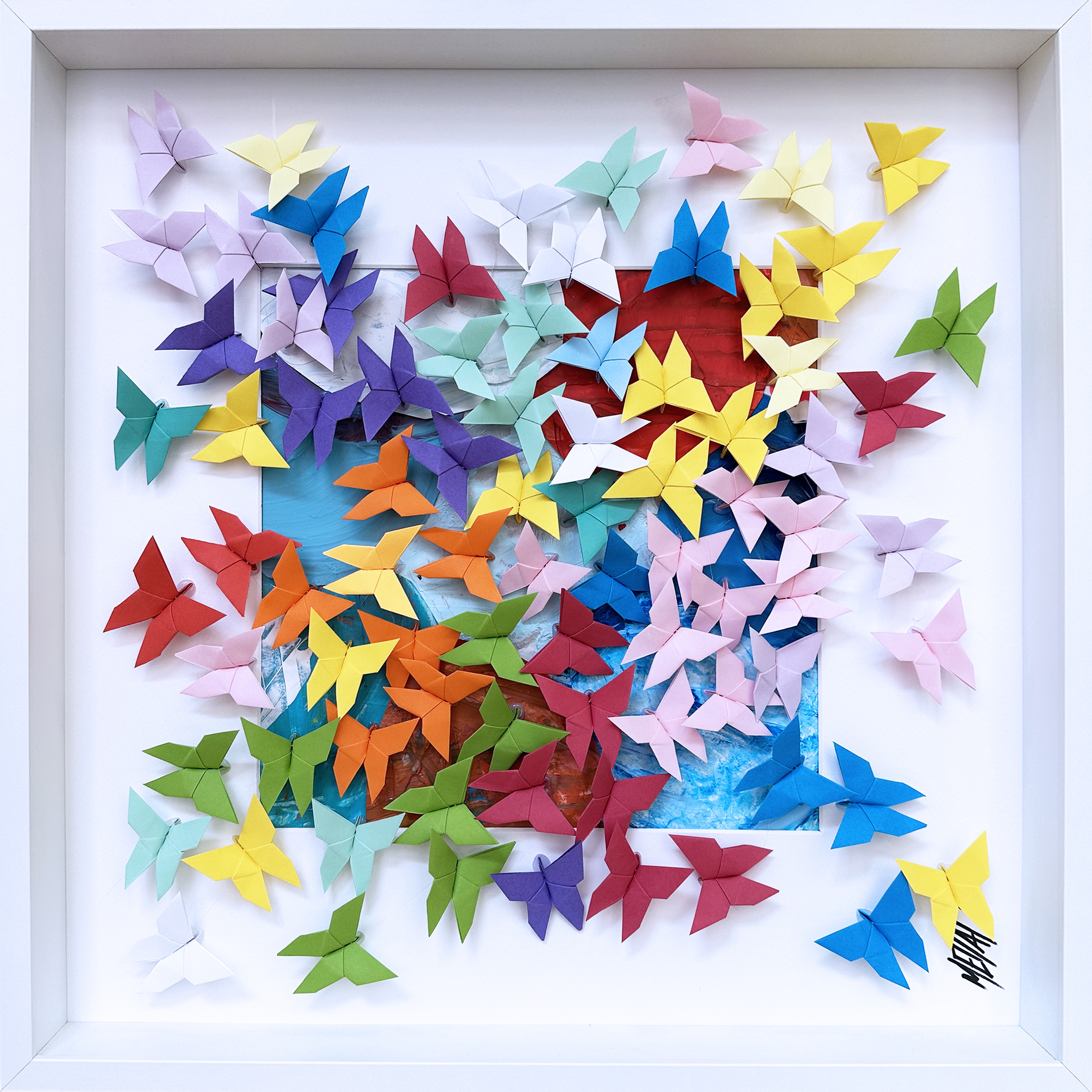 Olivier Messas, Où il y a de la vie, il y a de l'espoir... (Origami 2023) Olivier Messas, Où il y a de la vie, il y a de l'espoir... (Origami 2023)