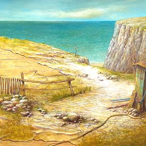 Painting, Le repaire des contrebandiers, Philippe Vercellotti