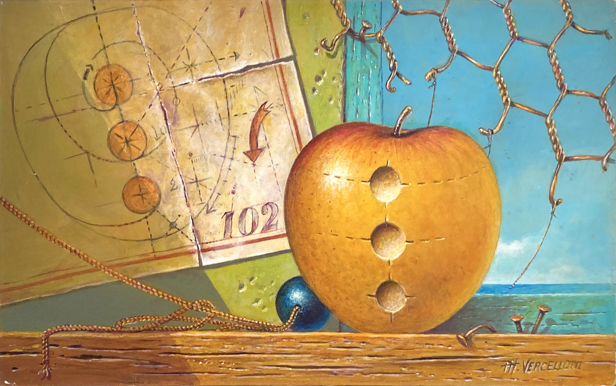 Philippe Vercellotti, Le secret de la pomme à trois trous Philippe Vercellotti, Le secret de la pomme à trois trous