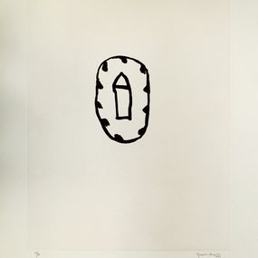 Print, Casa amb jardi 3, Joan Hernández Pijuan