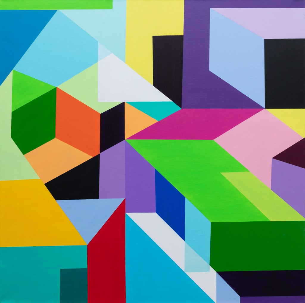 Francia Craineguy dite Mona, Fragments de vie 4 - série abstraction géométrique Francia Craineguy dite Mona, Fragments de vie 4 - série abstraction géométrique