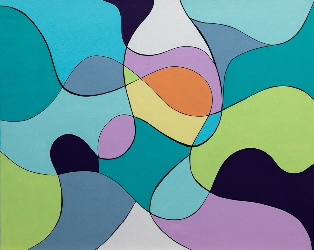 Francia Craineguy dite Mona, Elya - série Abstraction géométrique Francia Craineguy dite Mona, Elya - série Abstraction géométrique
