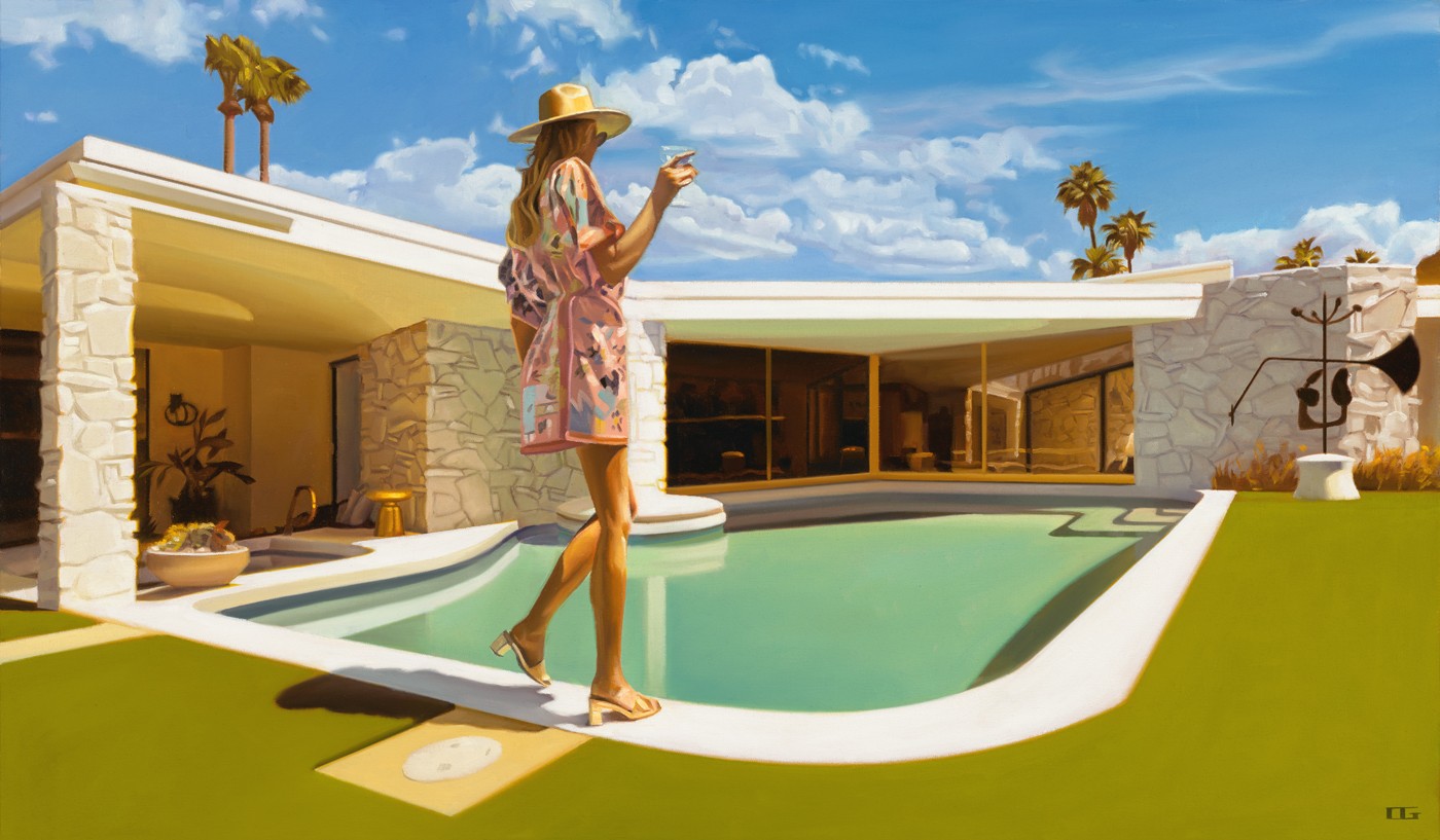 Carrie Graber, Palm Springs Perspective II Carrie Graber, Palm Springs Perspective II