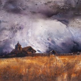 Peinture, Winter in Oruro, Evaristo Callo