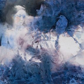Gemälde, Winter, Evaristo Callo