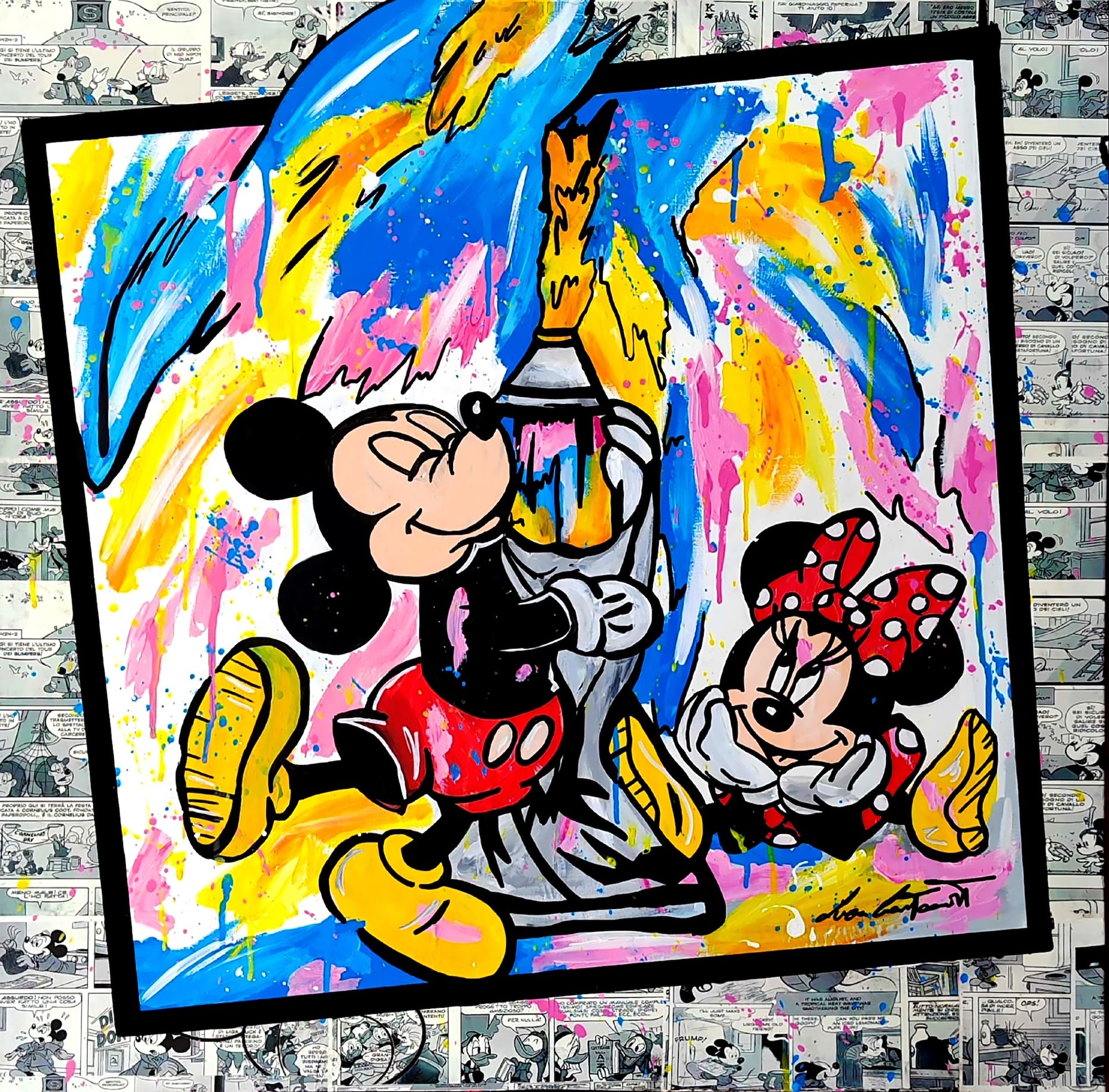Luca Cartoonist, You color my life Luca Cartoonist, You color my life