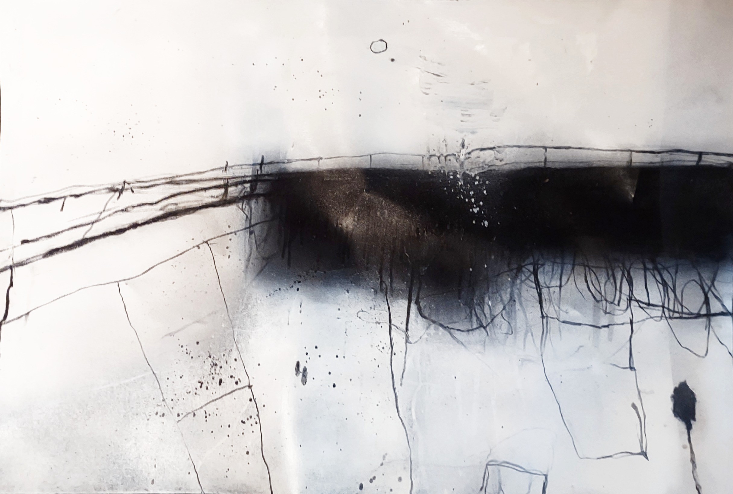 Robert Baribeau, Charcoal Coastline #5 Robert Baribeau, Charcoal Coastline #5
