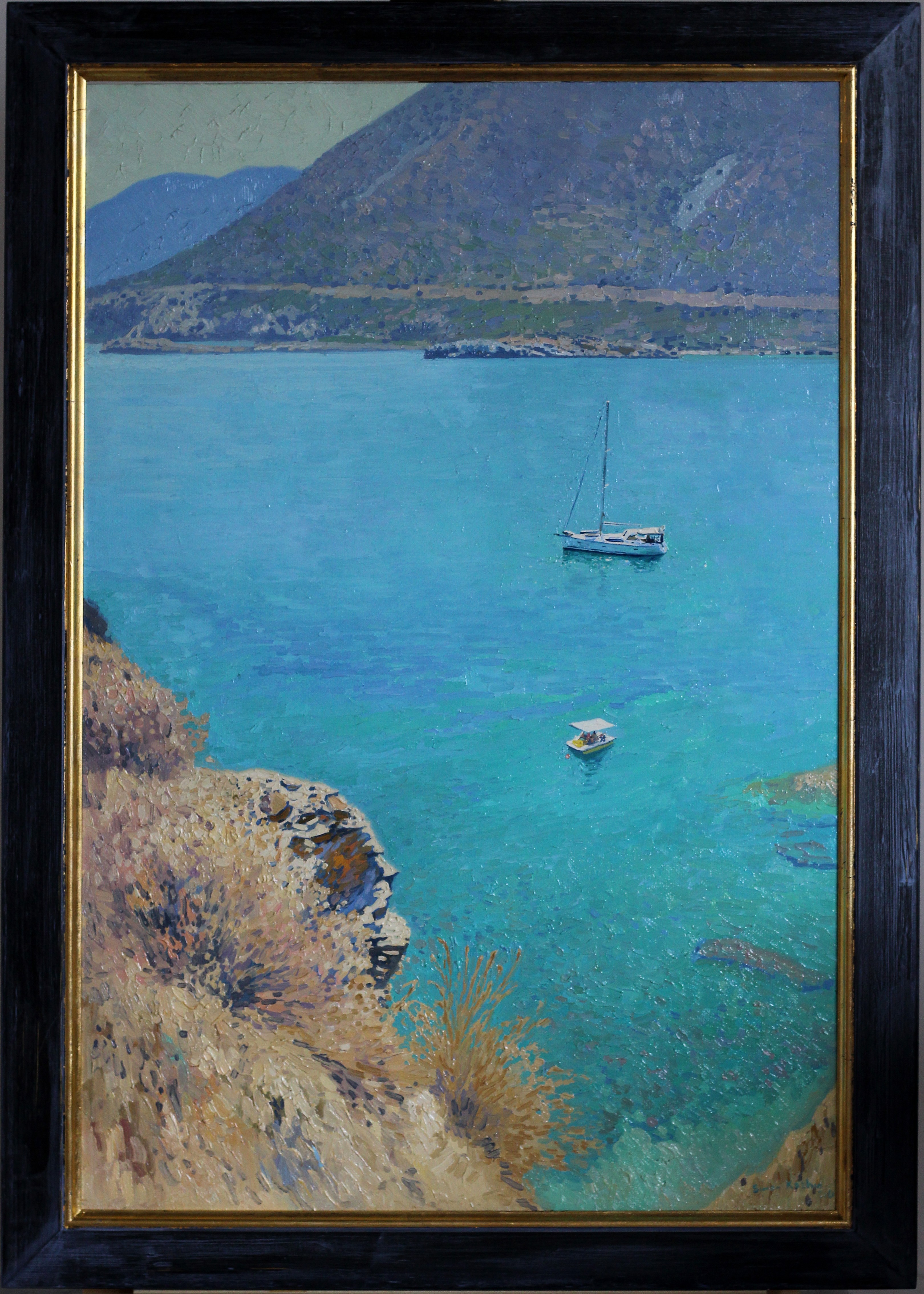 Simon Kozhin, Harbor near Bali. Crete. Simon Kozhin, Harbor near Bali. Crete.