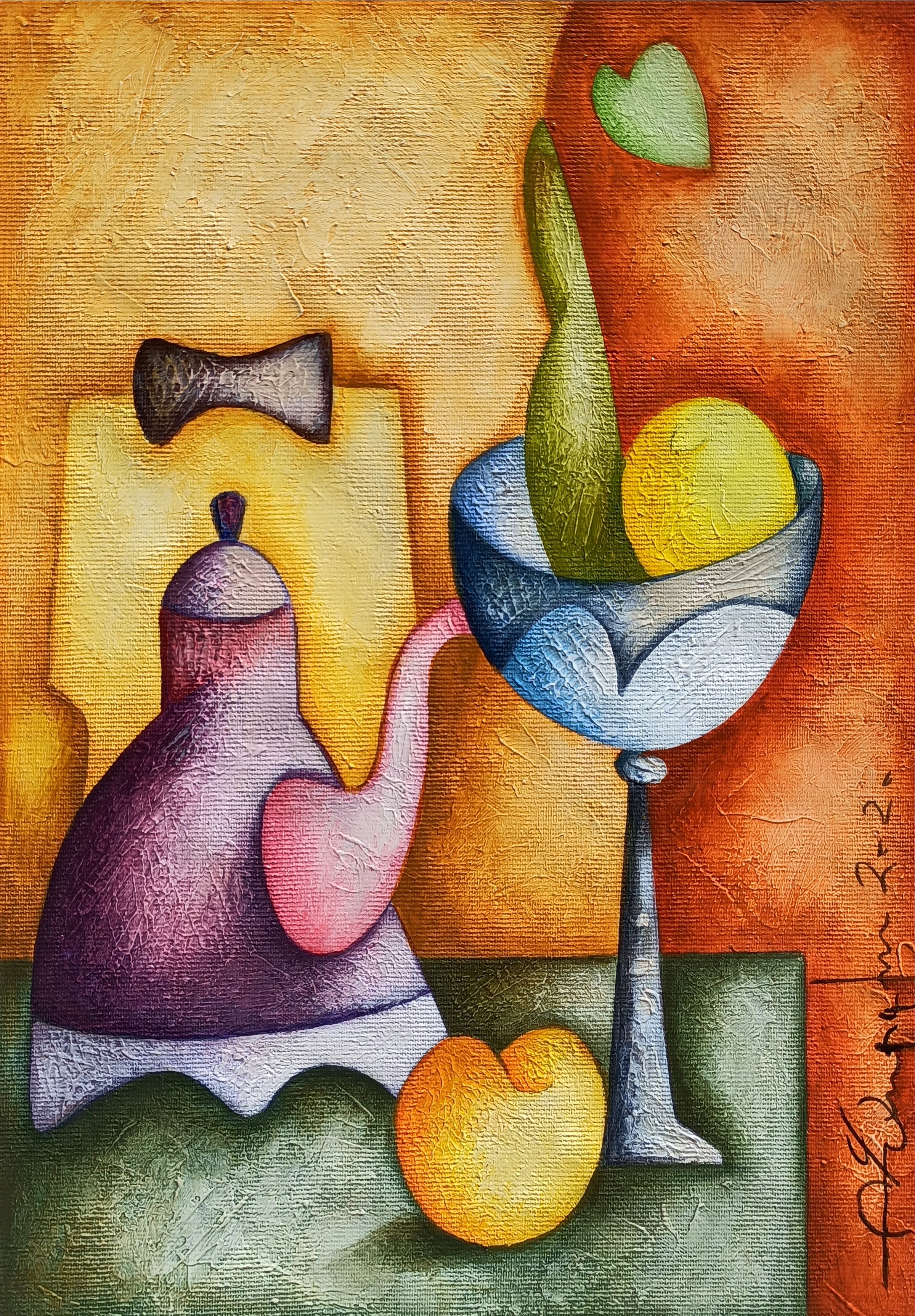 Sargis Zaqaryan, Naive still life Sargis Zaqaryan, Naive still life