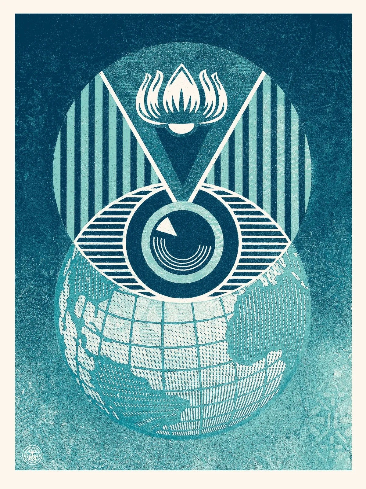 Shepard Fairey (Obey), Flint eyes Shepard Fairey (Obey), Flint eyes