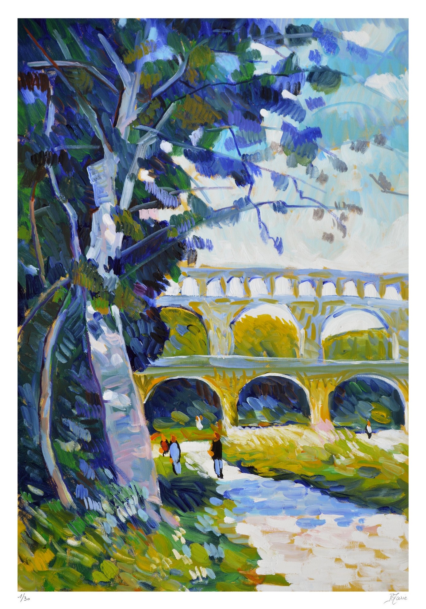 Patrick Marie, Le pont du Gard Patrick Marie, Le pont du Gard