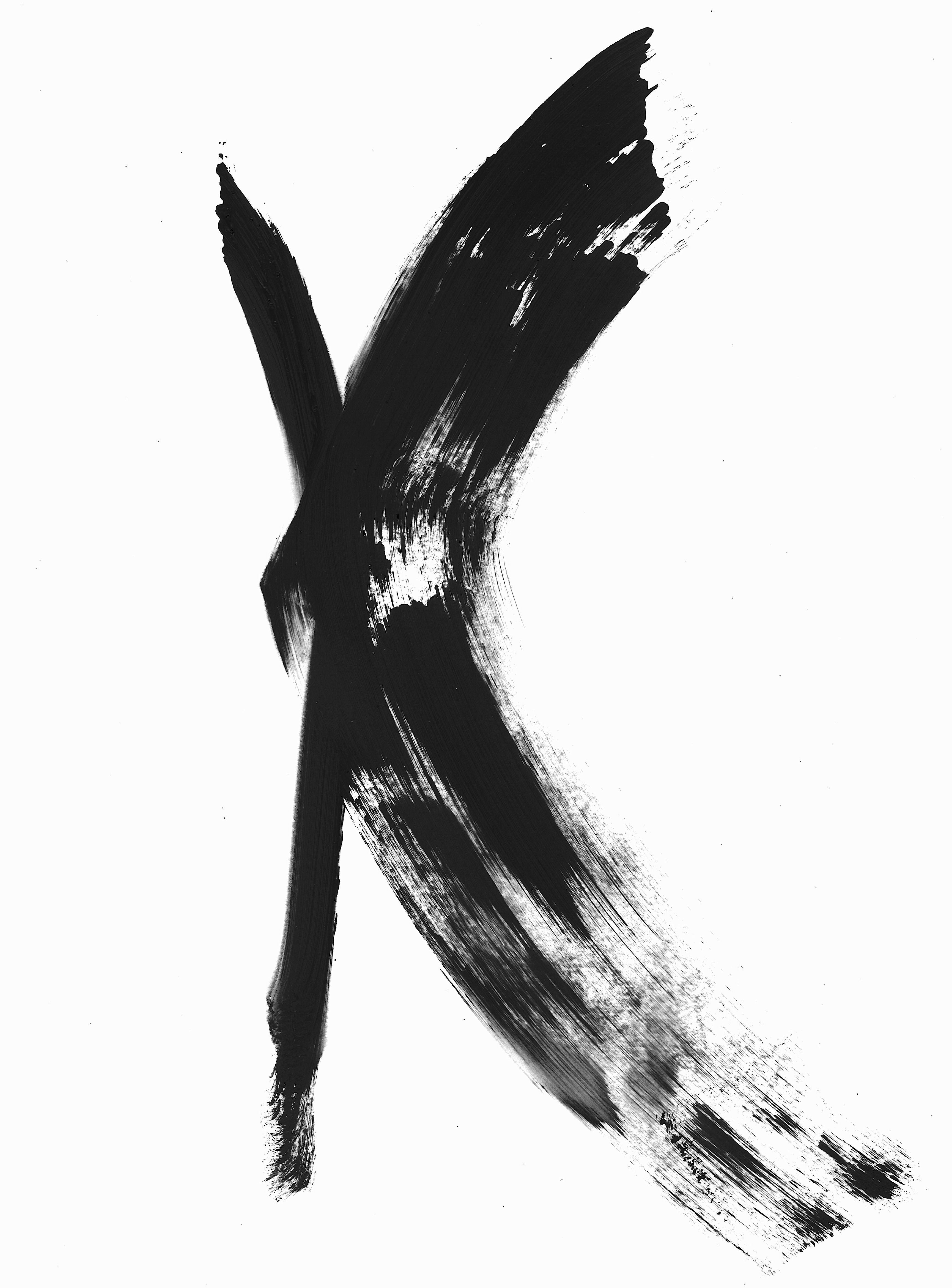 Anastasia Vasilyeva, Black White Abstraction on paper Anastasia Vasilyeva, Black White Abstraction on paper