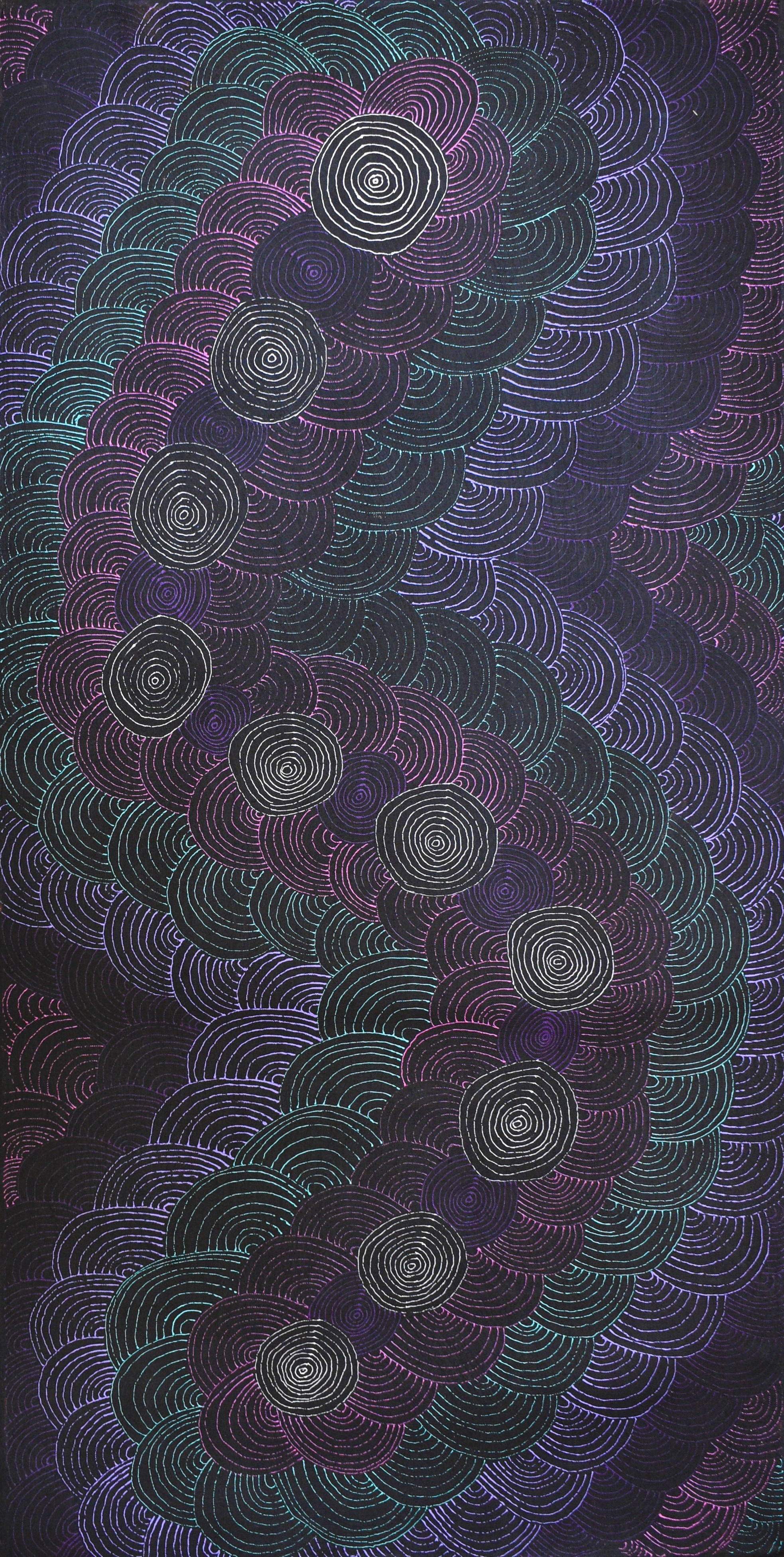 Jason Woods Japaltjarri, Watiya-warnu Jukurrpa (Seed Dreaming) Jason Woods Japaltjarri, Watiya-warnu Jukurrpa (Seed Dreaming)