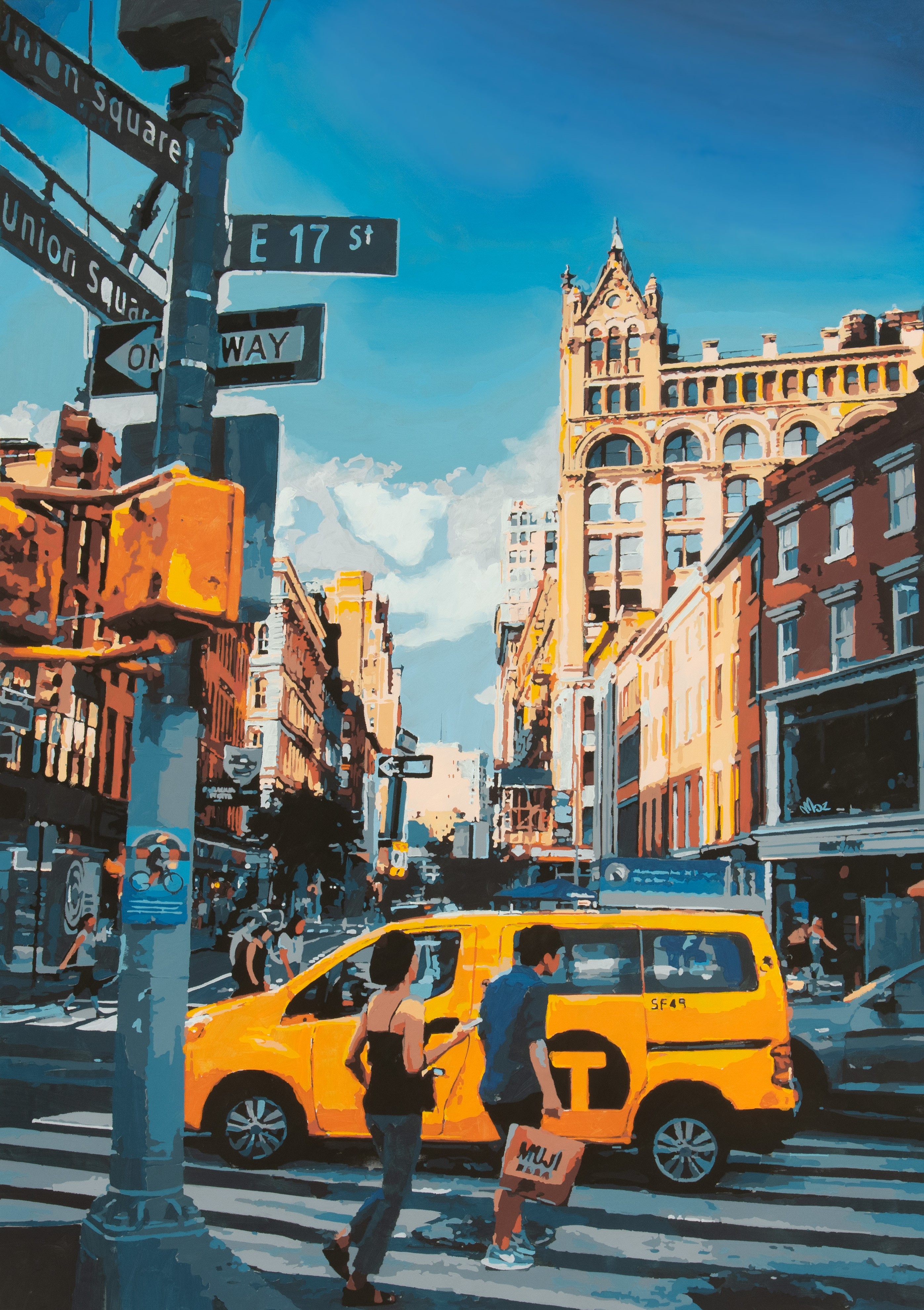 Marco Barberio, New York street scene Marco Barberio, New York street scene