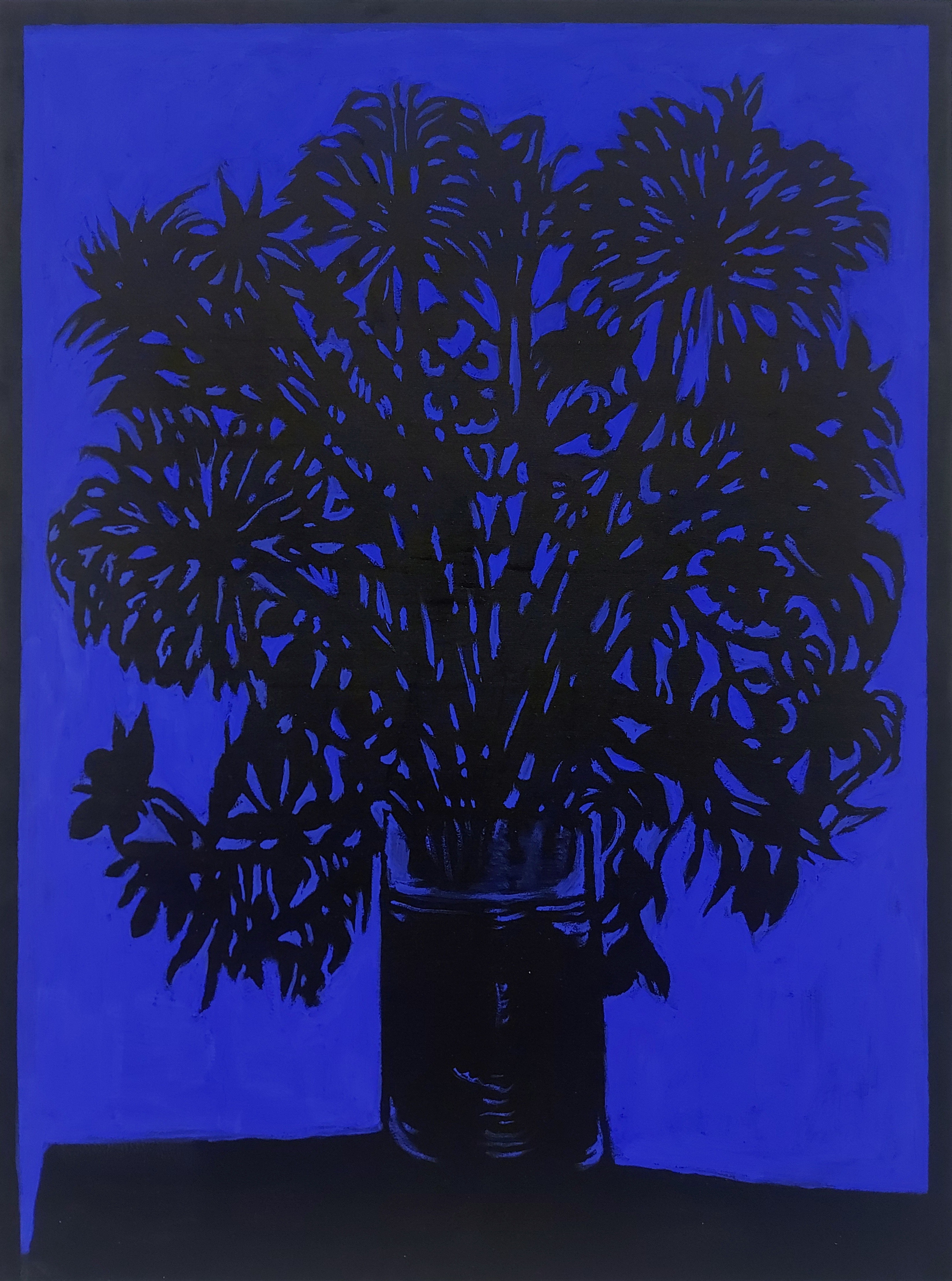 Baptiste Laurent, Black sunflowers bouquet on a table Baptiste Laurent, Black sunflowers bouquet on a table