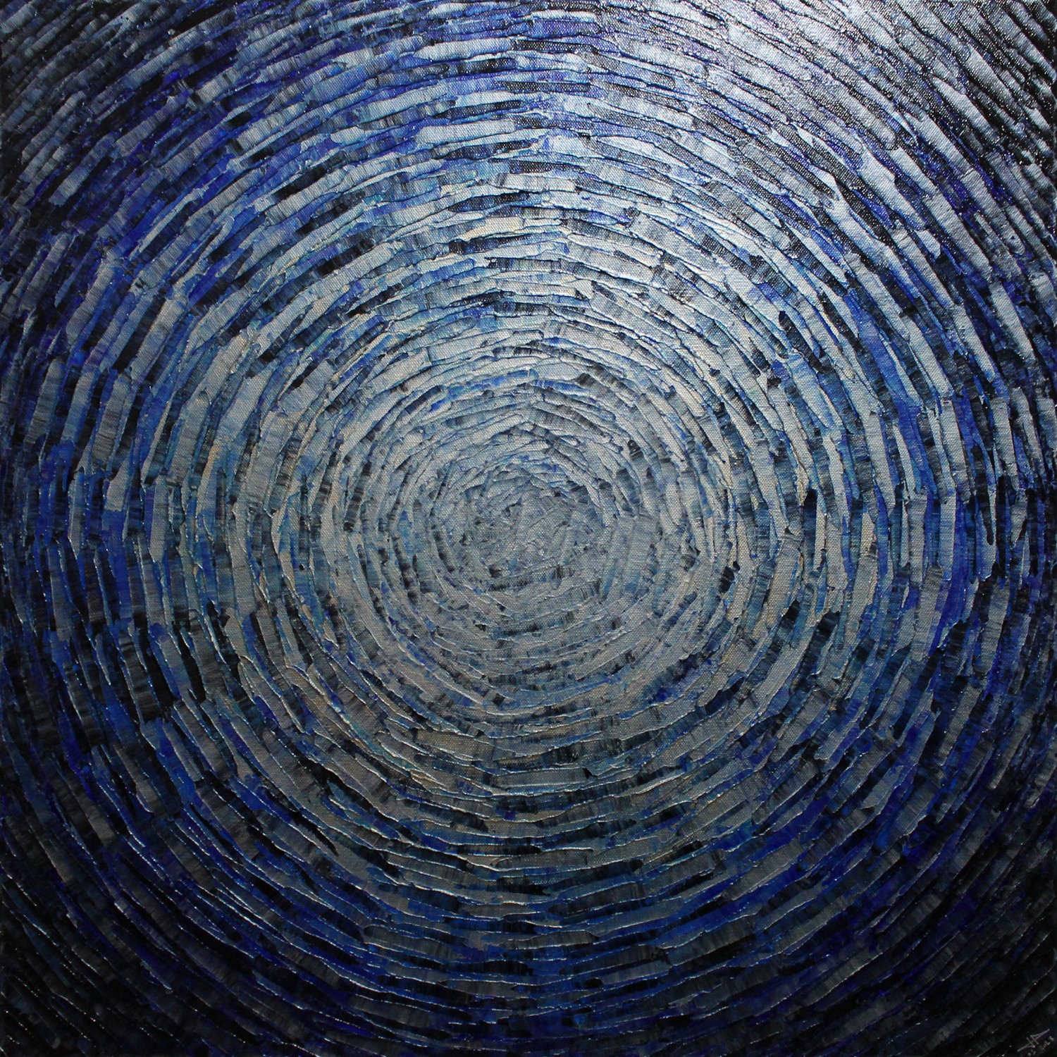 Jonathan Pradillon, Éclat argent bleu foncé Jonathan Pradillon, Éclat argent bleu foncé